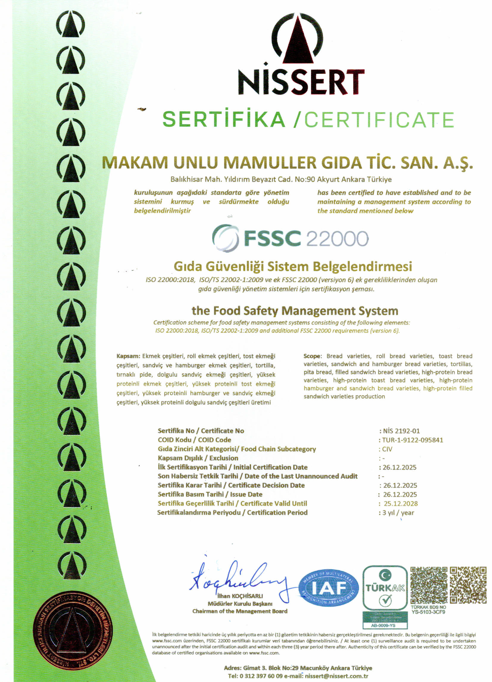 FSSC 22000