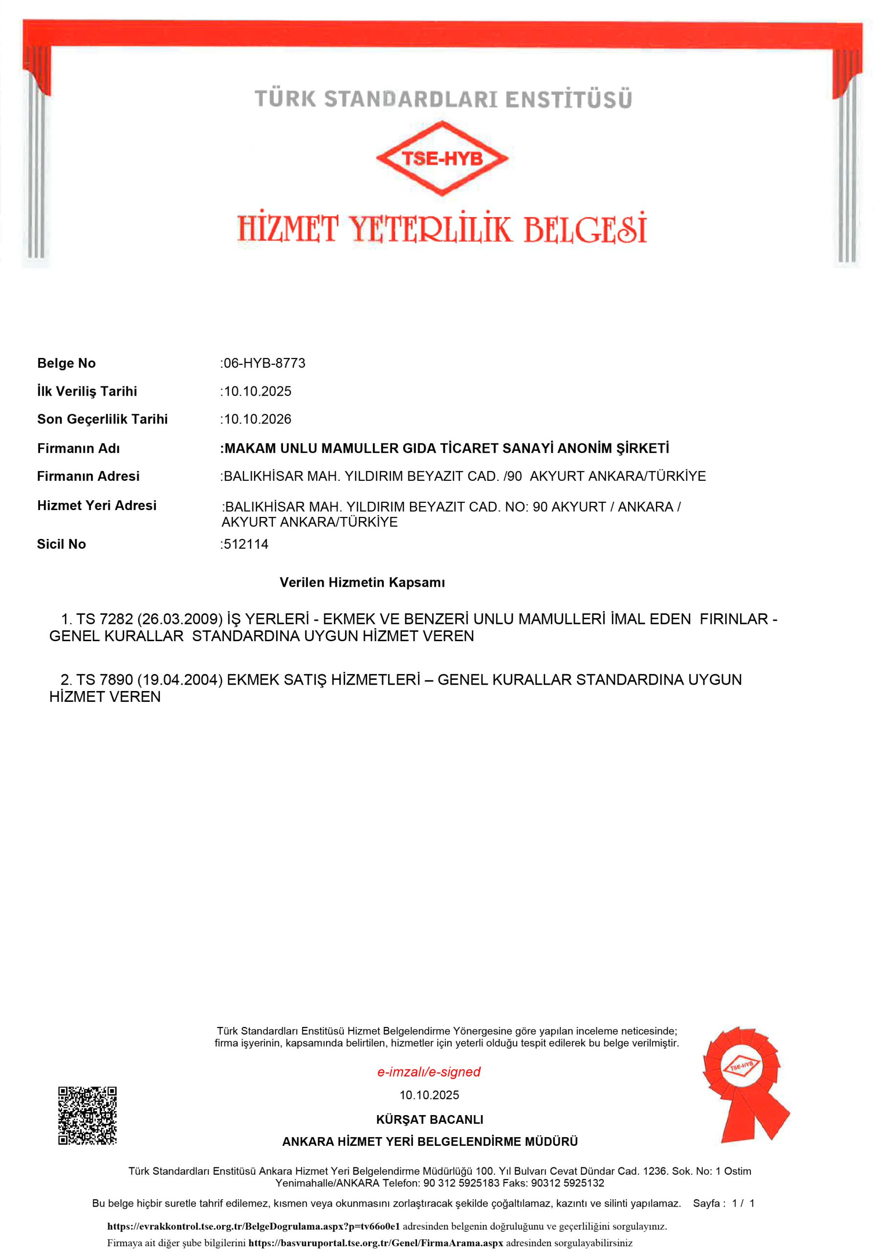 HYB Belgesi