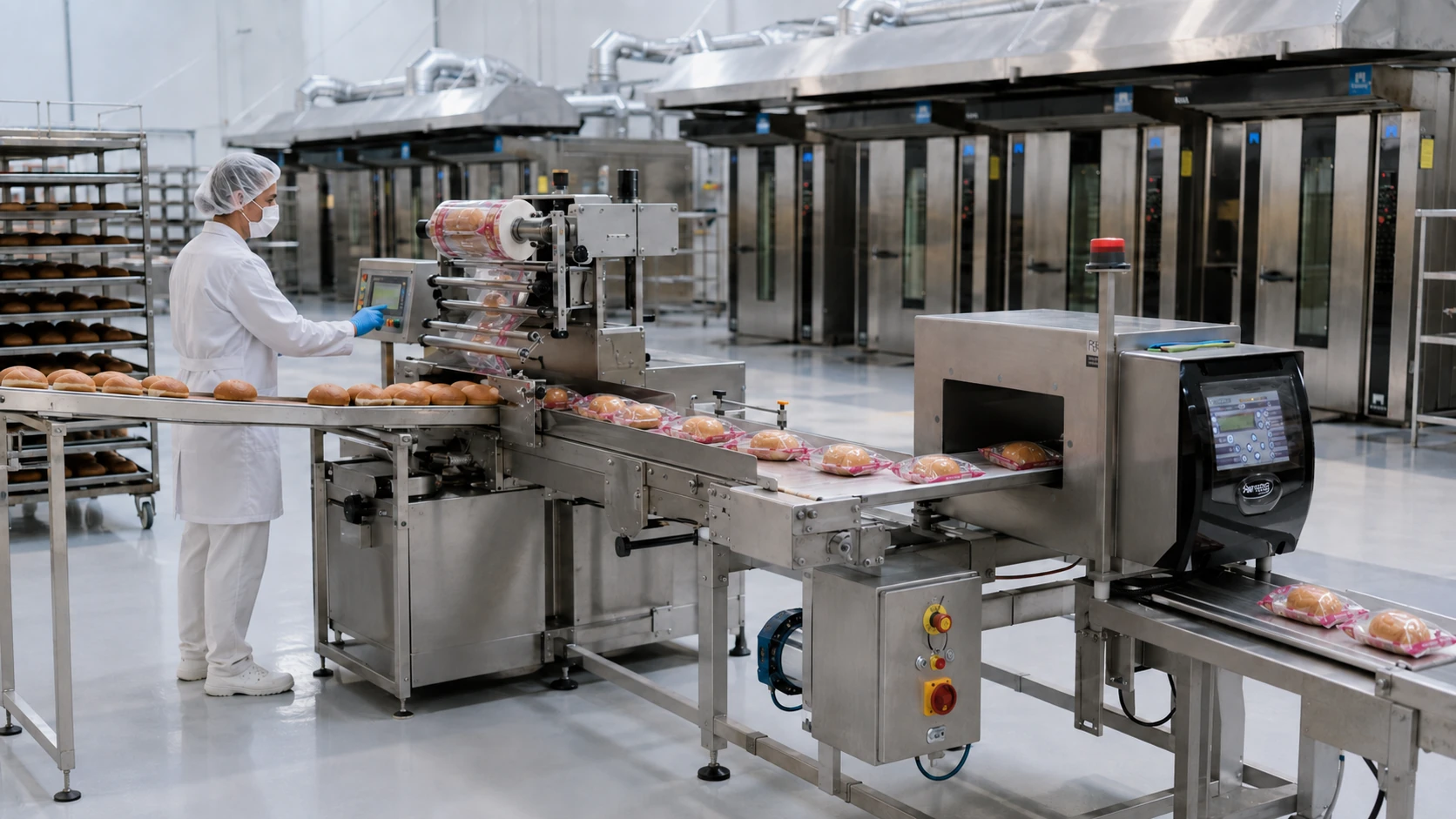 Makam ekmek paketleme üretim hattı — hijyenik otomatik paketleme ve kalite kontrol